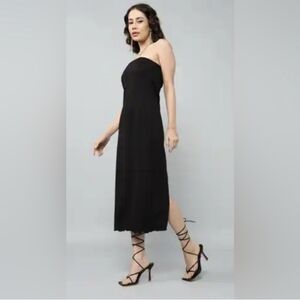 Convertible Black Strapless Dress Skirt 2XL